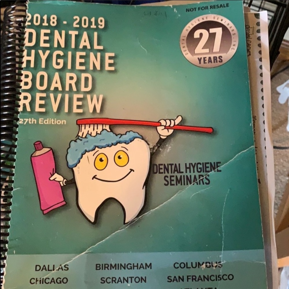 Dental hygiene review book
